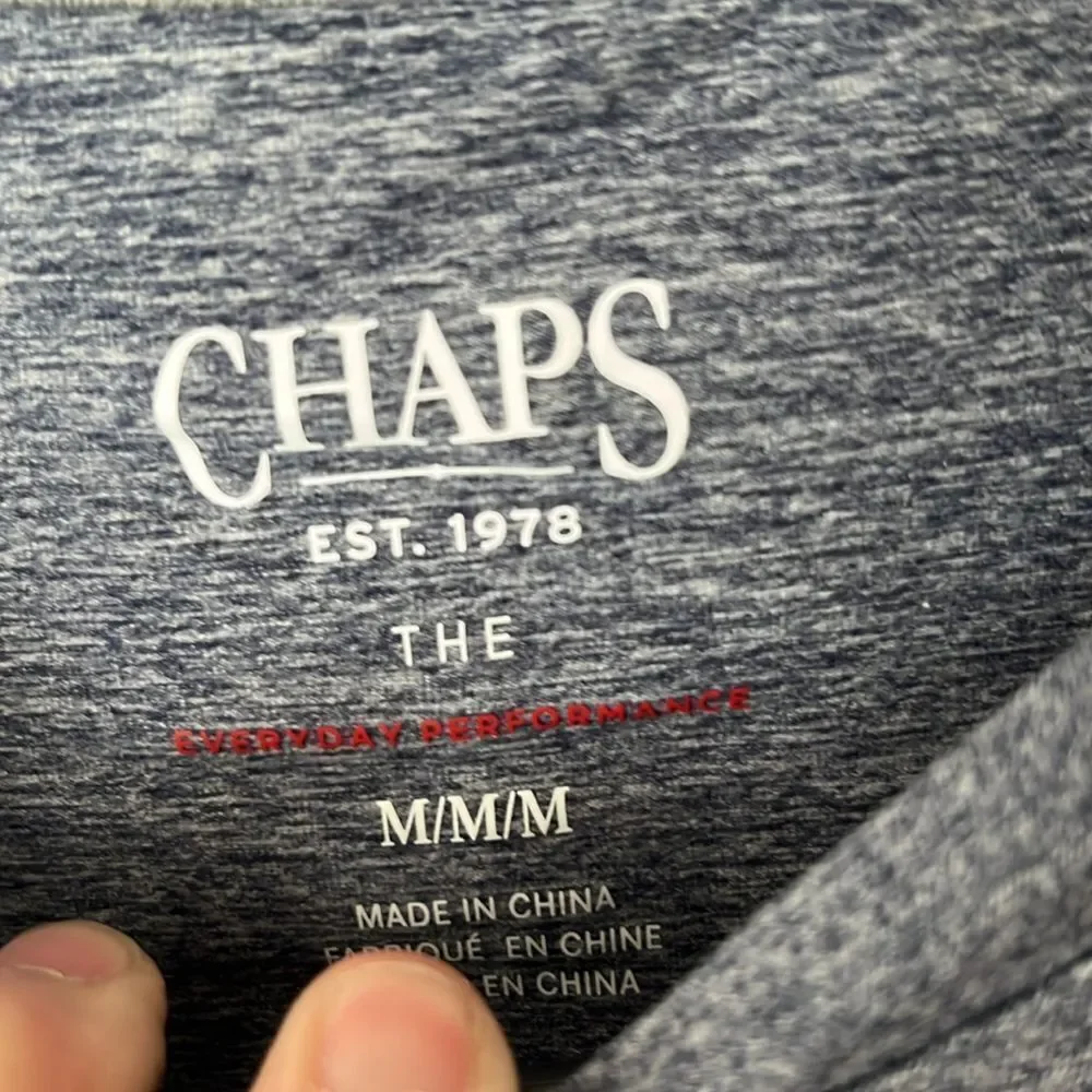 NWT 2 Chaps Men's Performance Graphic Tees with free Coozy!